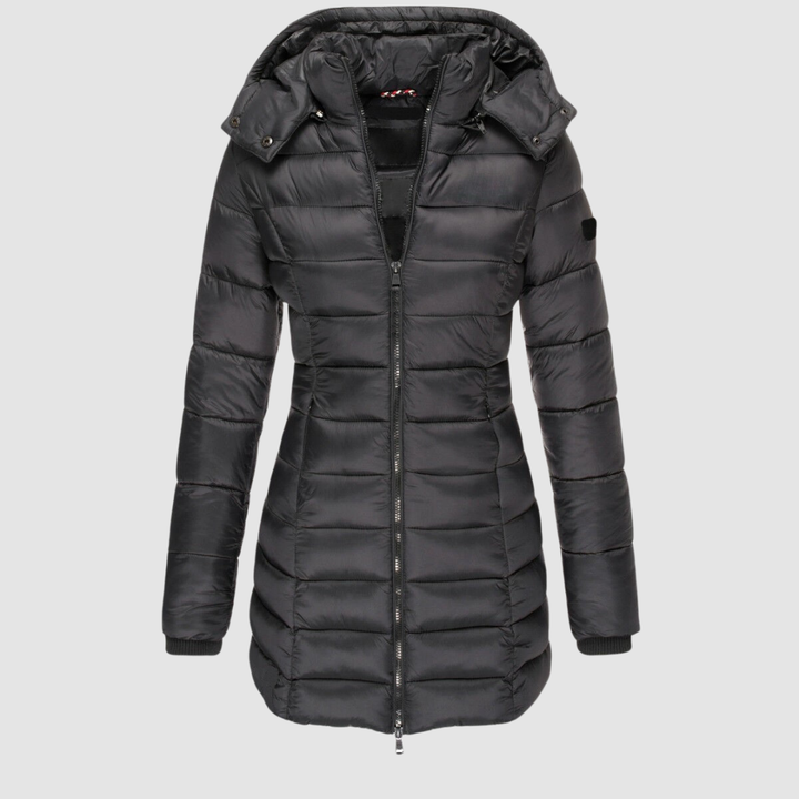 Florinda | Damen Gesteppte Winterjacke mit Kapuze - Image 1