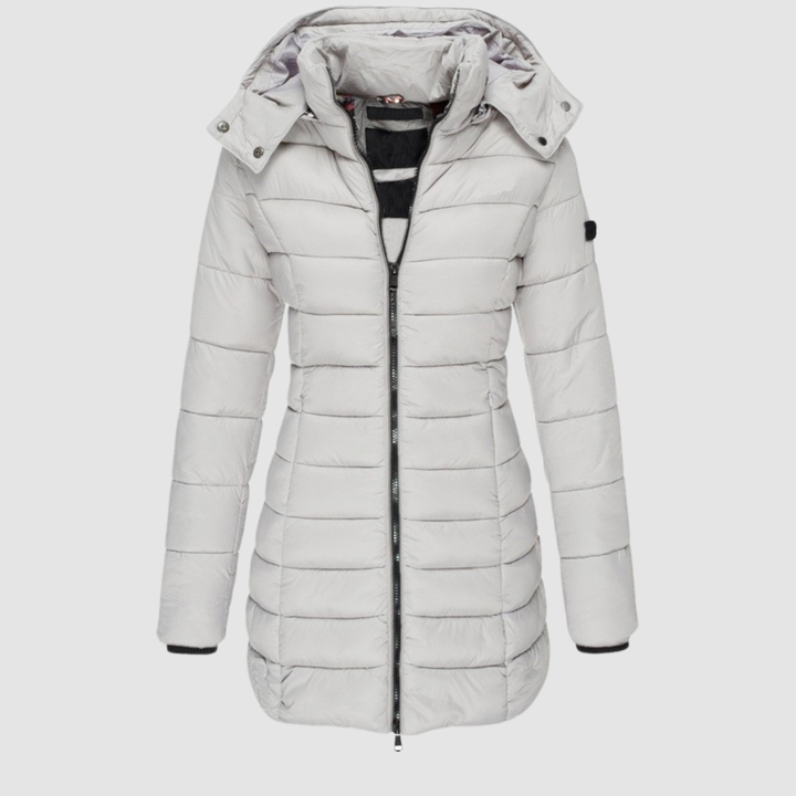 Florinda | Damen Gesteppte Winterjacke mit Kapuze - Image 2