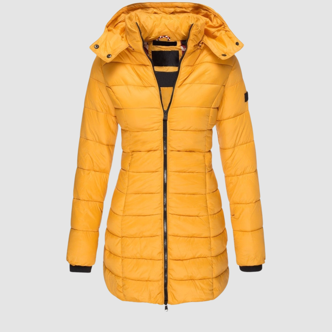 Florinda | Damen Gesteppte Winterjacke mit Kapuze - Image 3