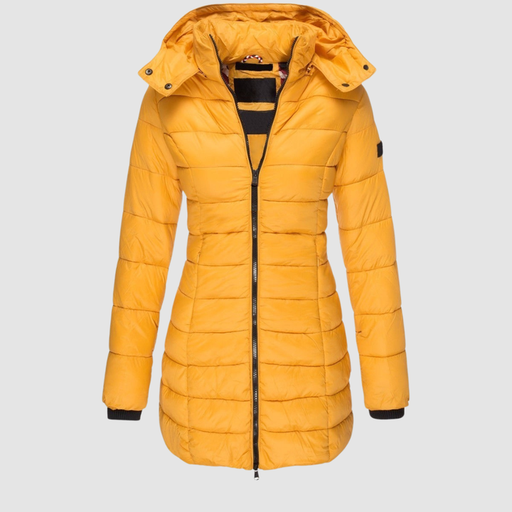 Florinda | Damen Gesteppte Winterjacke mit Kapuze - Image 3