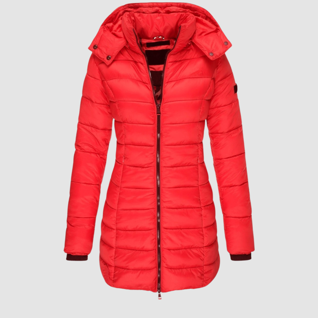 Florinda | Damen Gesteppte Winterjacke mit Kapuze - Image 4