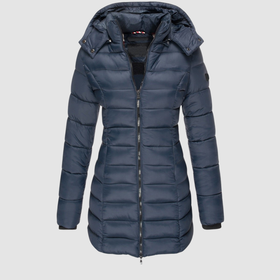 Florinda | Damen Gesteppte Winterjacke mit Kapuze - Image 5