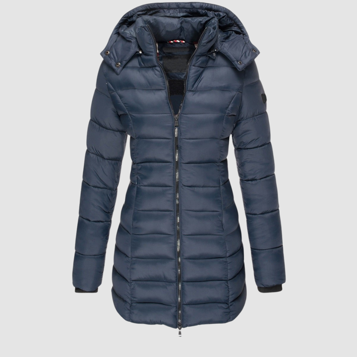 Florinda | Damen Gesteppte Winterjacke mit Kapuze - Image 5