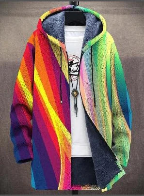 Freyolde | Damen Strickjacke mit Kapuze und Reißverschluss - Image 3