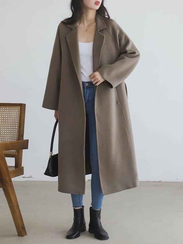 Freyvik | Damen Wintermantel Oversize lang - Image 1