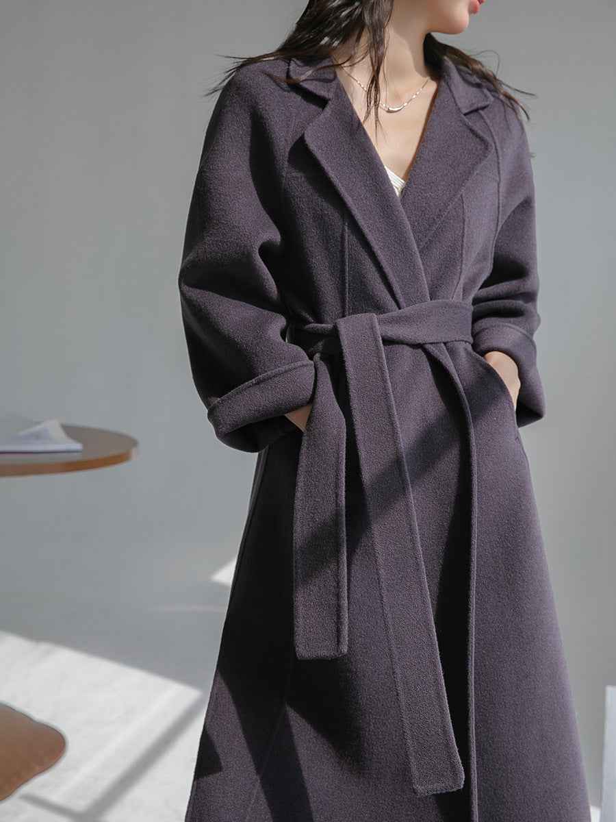 Freyvik | Damen Wintermantel Oversize lang - Image 2