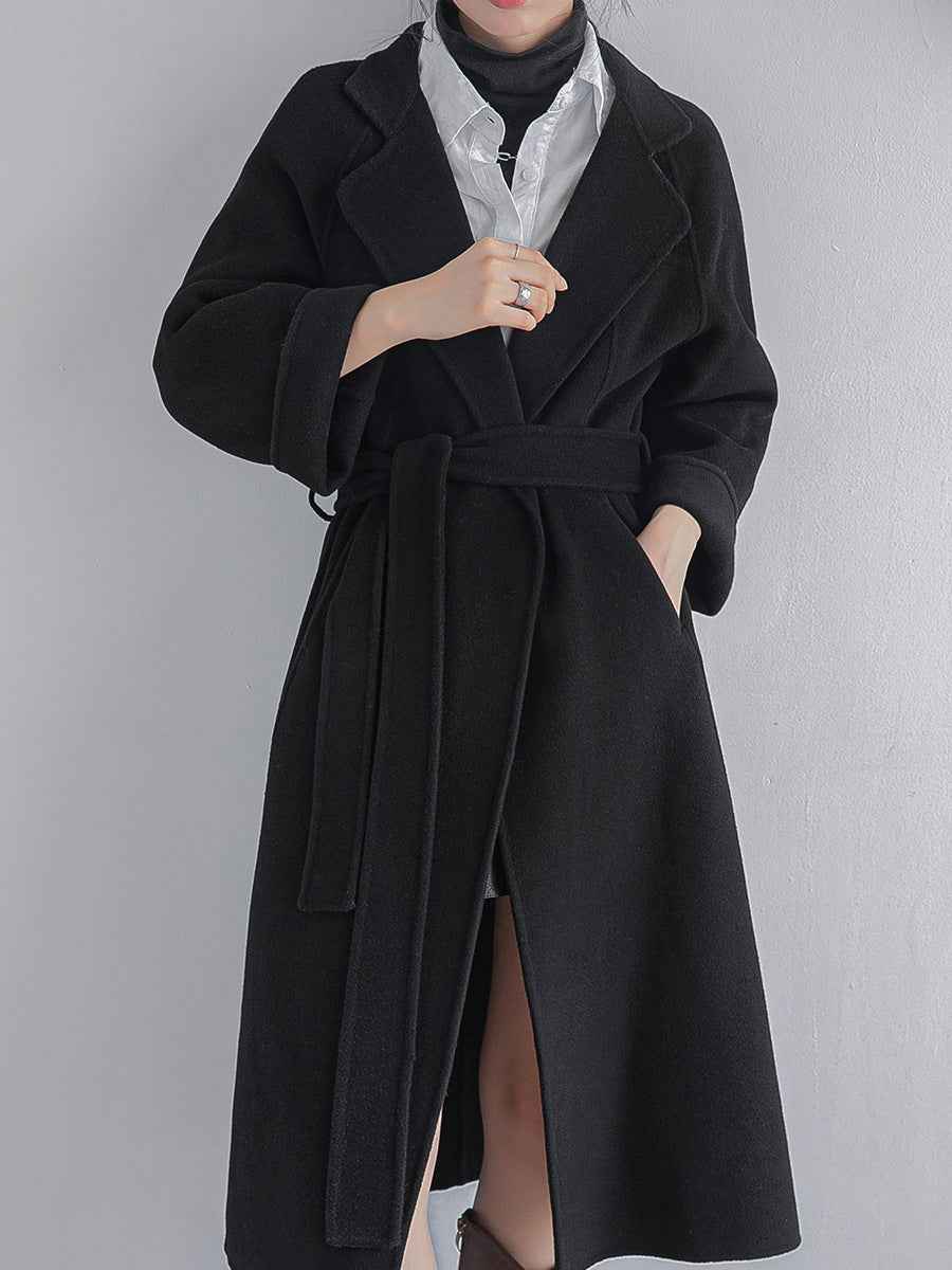 Freyvik | Damen Wintermantel Oversize lang - Image 3