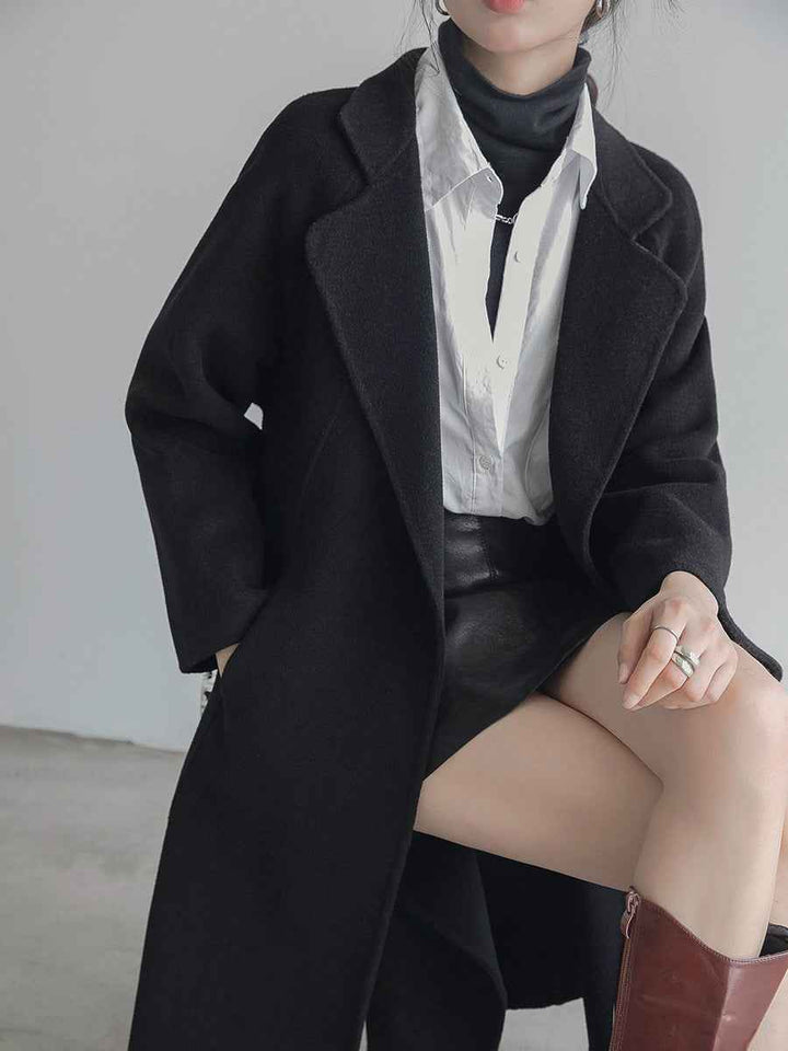 Freyvik | Damen Wintermantel Oversize lang - Image 6