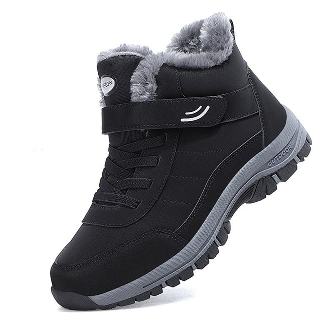 Garvsten | Herren Winterstiefel Warm Gefüttert - Black - Image 1