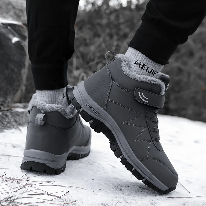 Garvsten | Herren Winterstiefel Warm Gefüttert - Black - Image 4