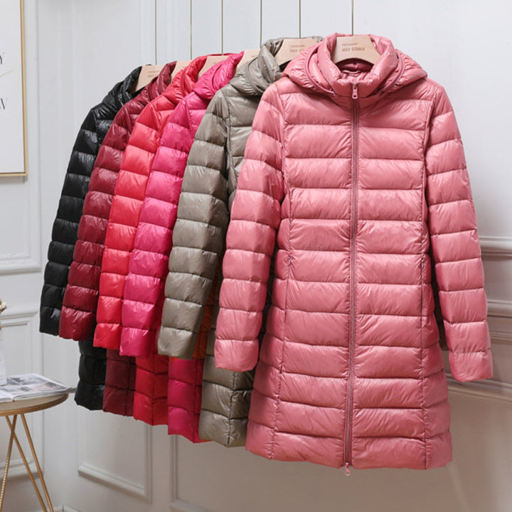 Gerda | Damen Gesteppte Winterjacke Mittellang - Image 2