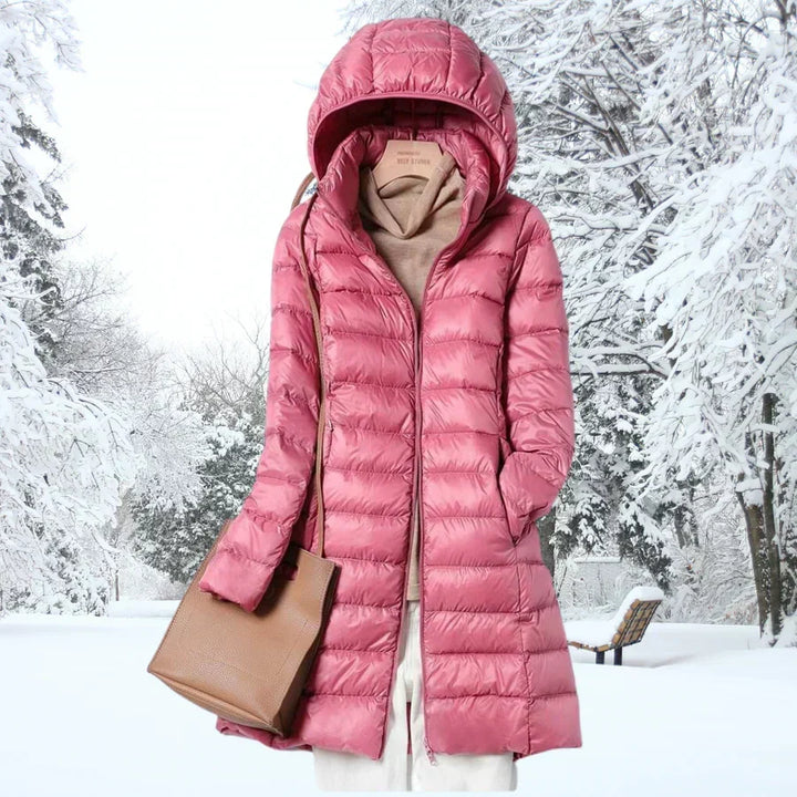 Gerda | Damen Gesteppte Winterjacke Mittellang - Image 5