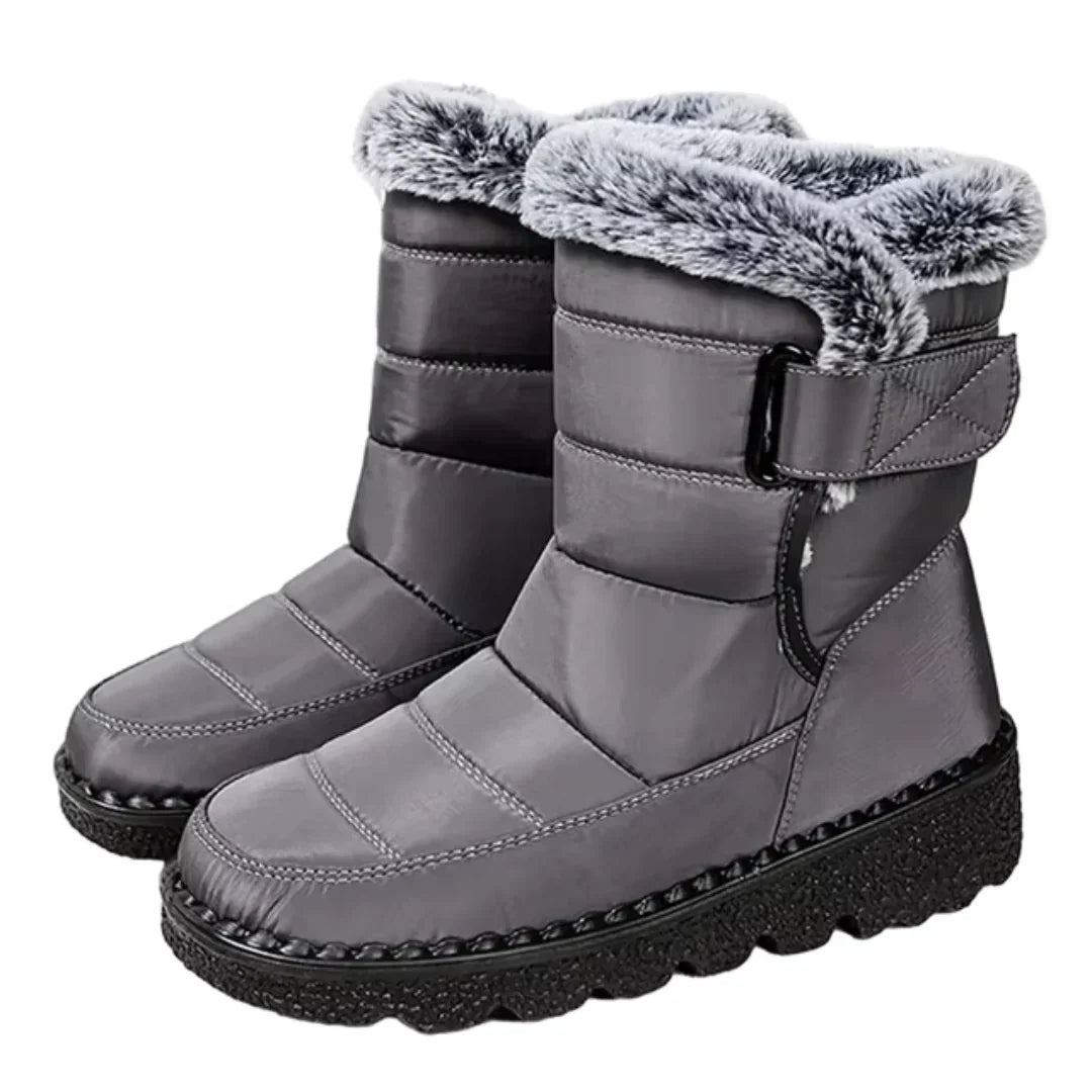Gerdrun | Damen Winterstiefel Warm Gefüttert - Navy - Image 3