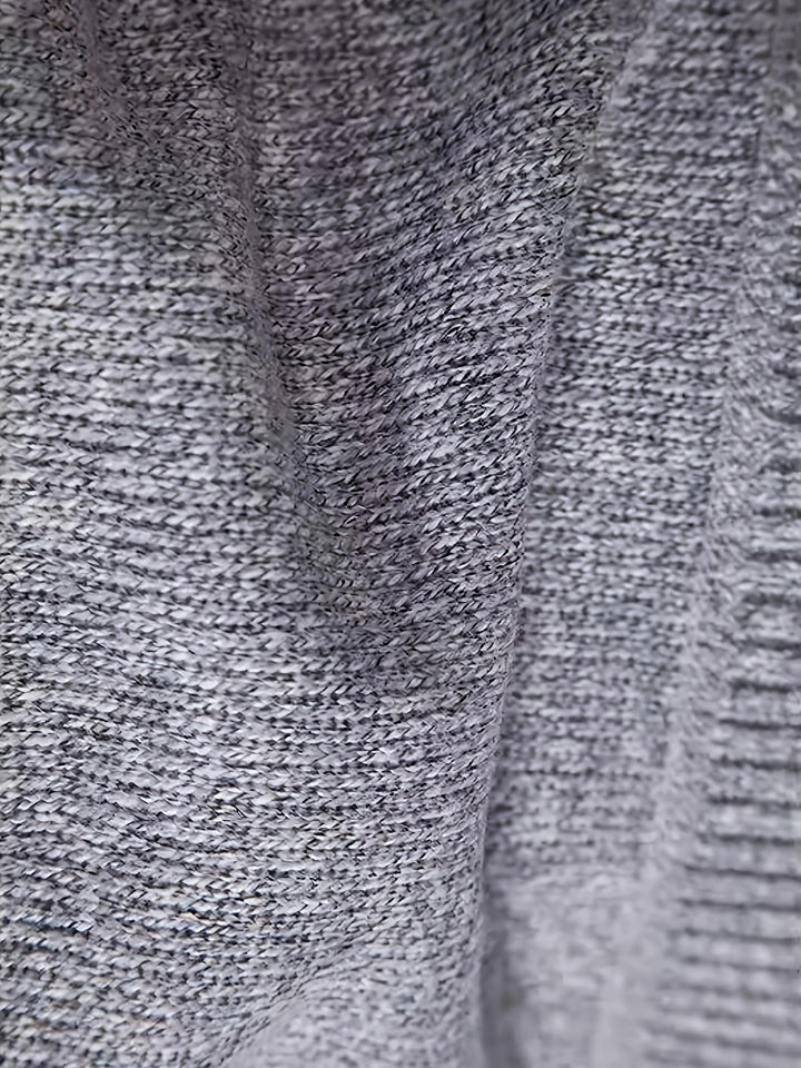 Gervold | Herren Strickjacke Reißverschluss Zopfmuster - Black - Image 11