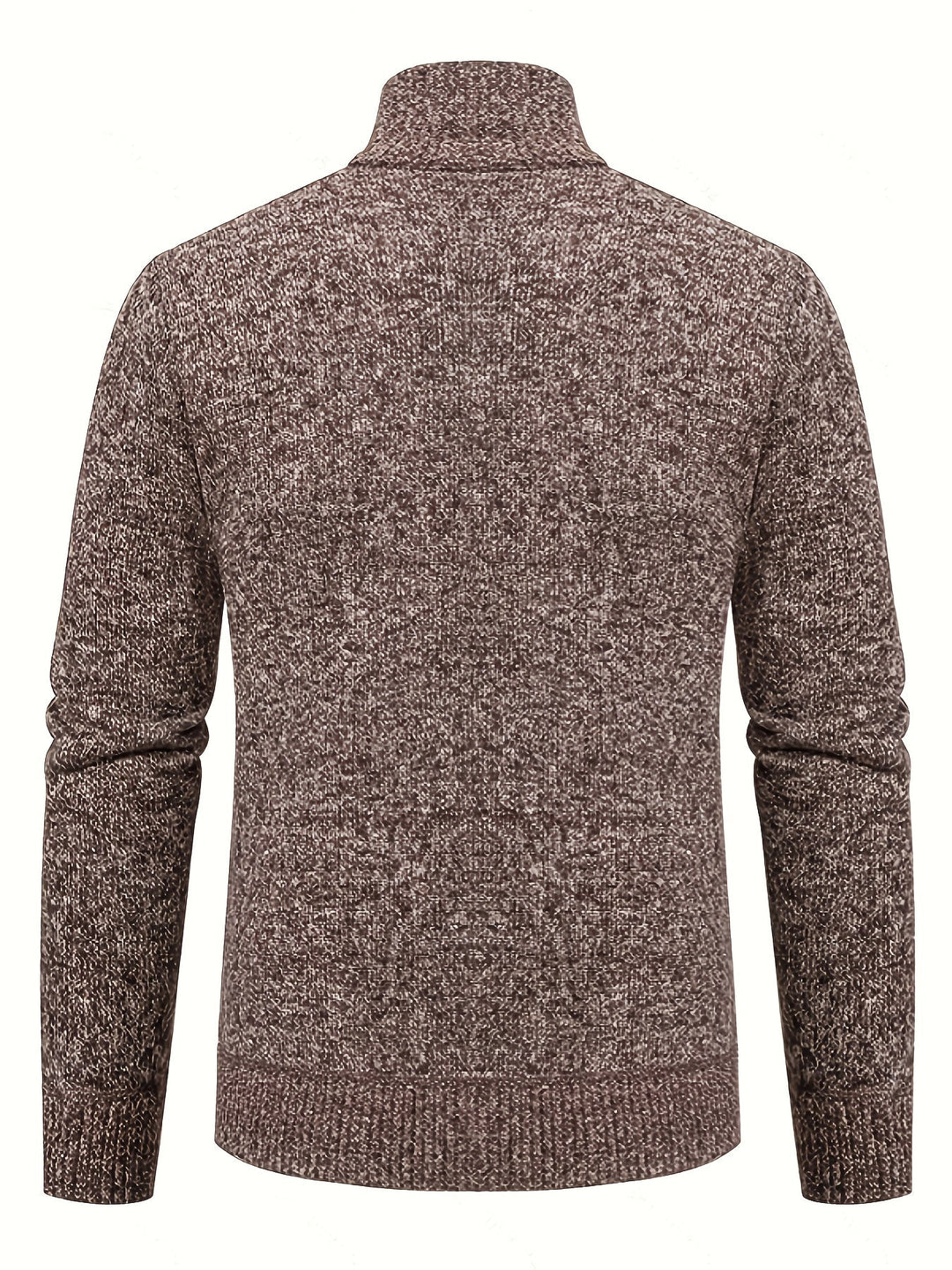 Gervold | Herren Strickjacke Reißverschluss Zopfmuster - Black - Image 21
