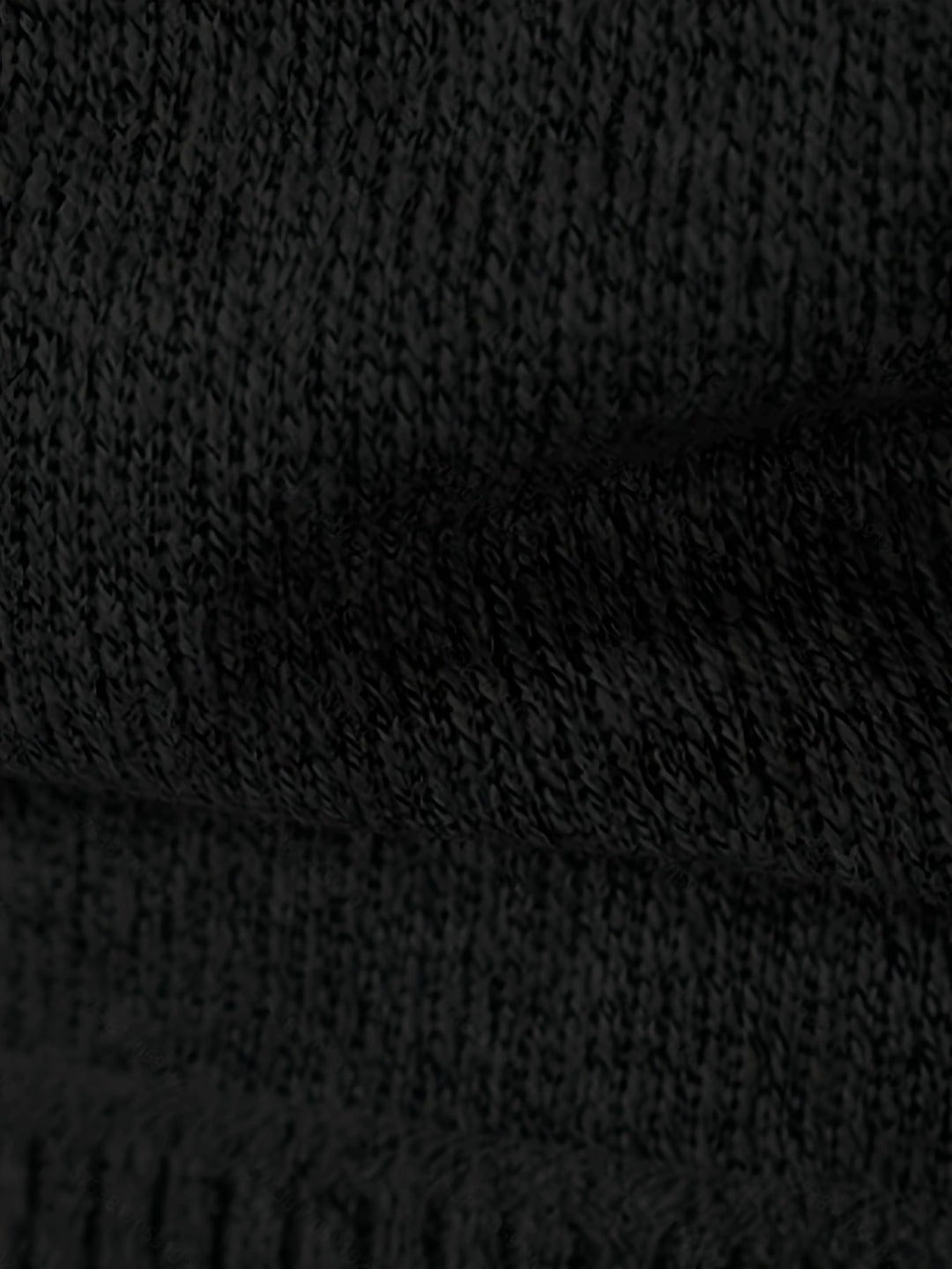 Gervold | Herren Strickjacke Reißverschluss Zopfmuster - Black - Image 4