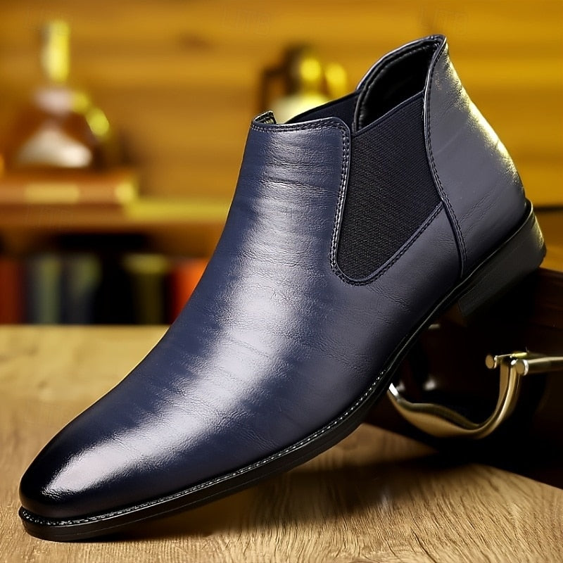Gervund | Herren Stiefeletten Chelsea Boots - Navy - Image 1
