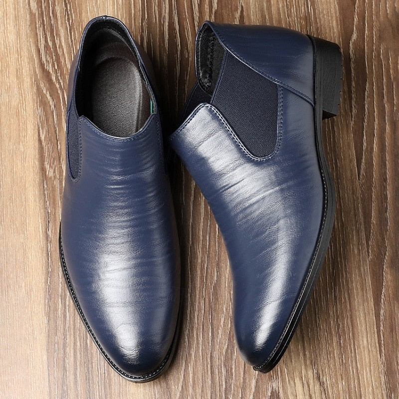 Gervund | Herren Stiefeletten Chelsea Boots - Navy - Image 3