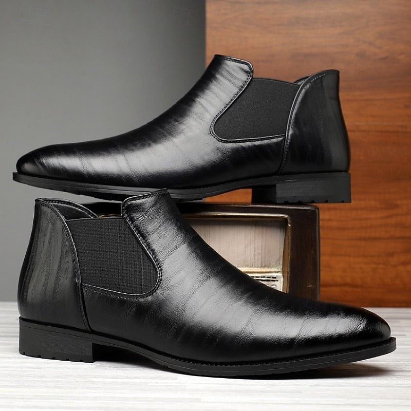 Gervund | Herren Stiefeletten Chelsea Boots - Navy - Image 5