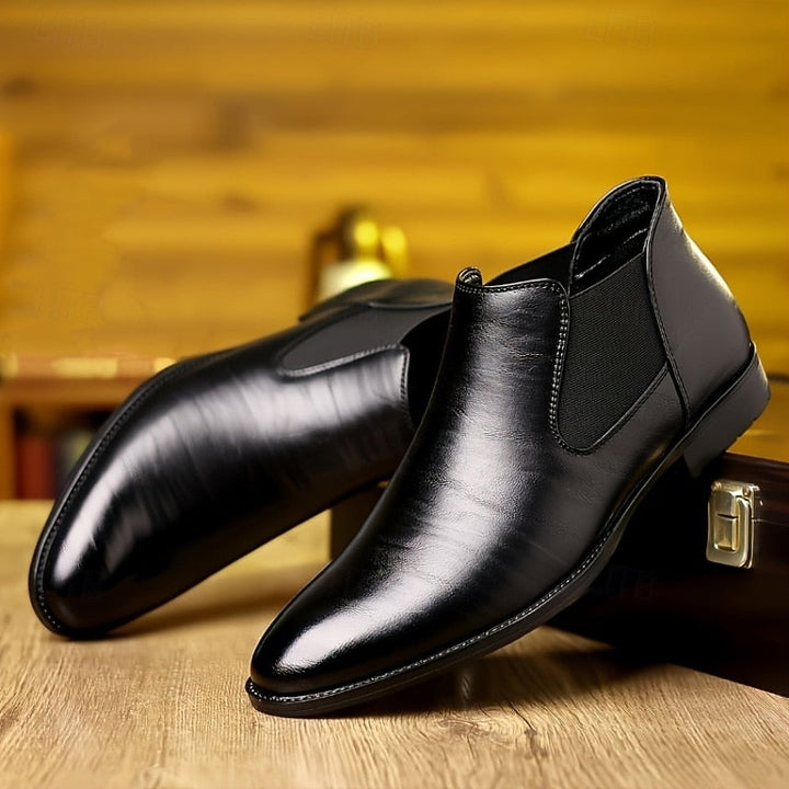 Gervund | Herren Stiefeletten Chelsea Boots - Navy - Image 6