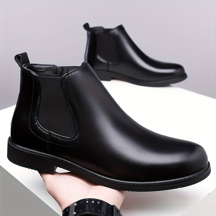 Gideon | Herren Chelsea Stiefeletten Slip-on - Brown - Image 4