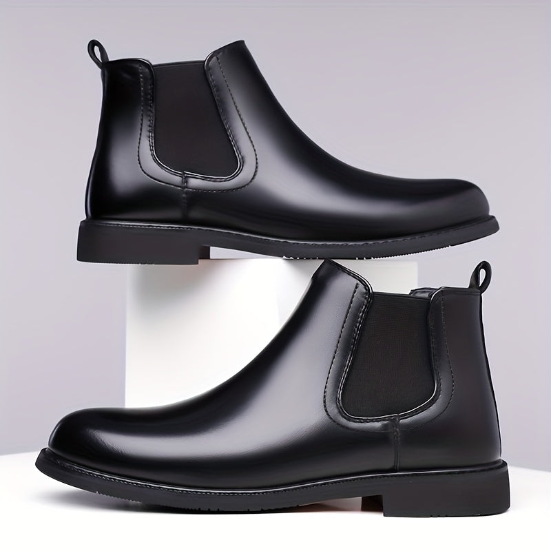 Gideon | Herren Chelsea Stiefeletten Slip-on - Brown - Image 5