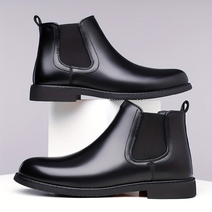 Gideon | Herren Chelsea Stiefeletten Slip-on - Brown - Image 5