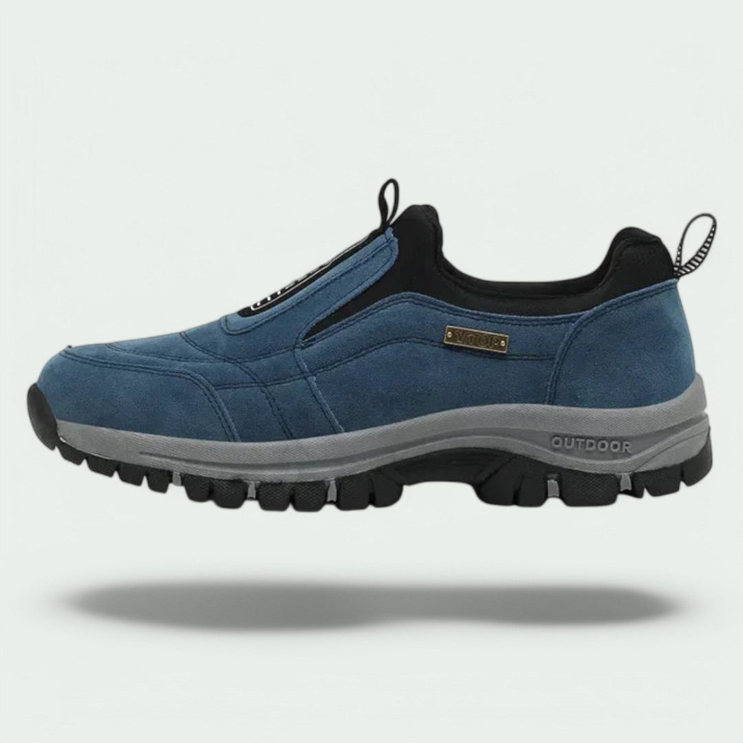 Golvast | Herren Slip-On Sneaker Outdoor Wildleder - Blue - Image 5