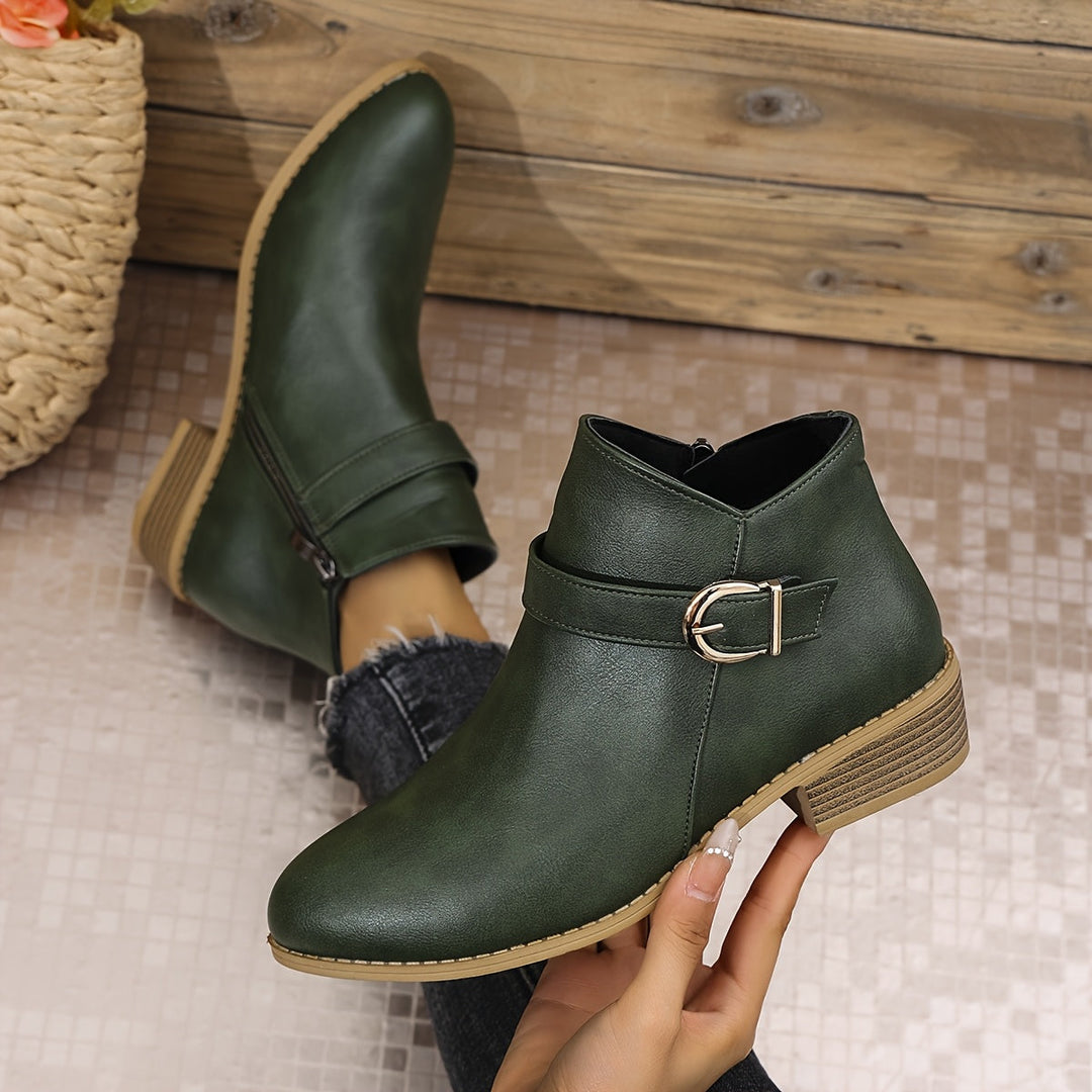 Golvind | Damen Stiefeletten mit Blockabsatz - Image 1
