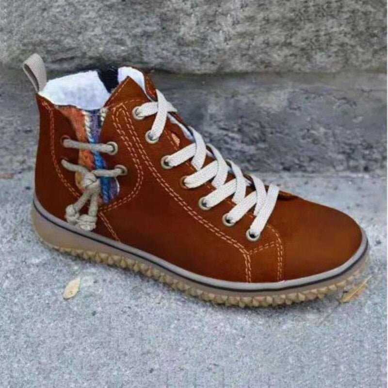 Golvrand | Herren Winterschuhe Gefütterte Schnürstiefel - Blue - Image 4