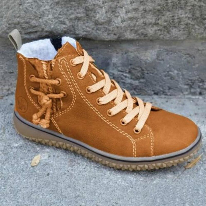 Golvrand | Herren Winterschuhe Gefütterte Schnürstiefel - Blue - Image 5