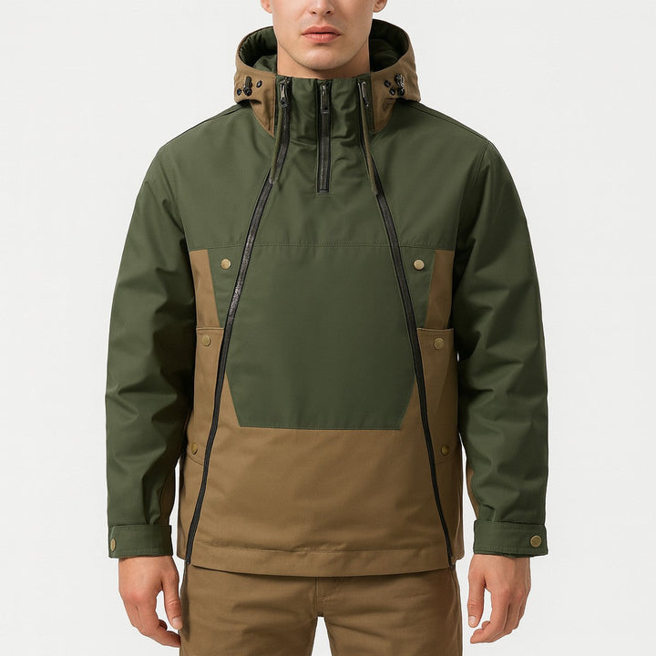 Golvrek | Herren Regenjacke Anorak mit Kapuze - Image 2