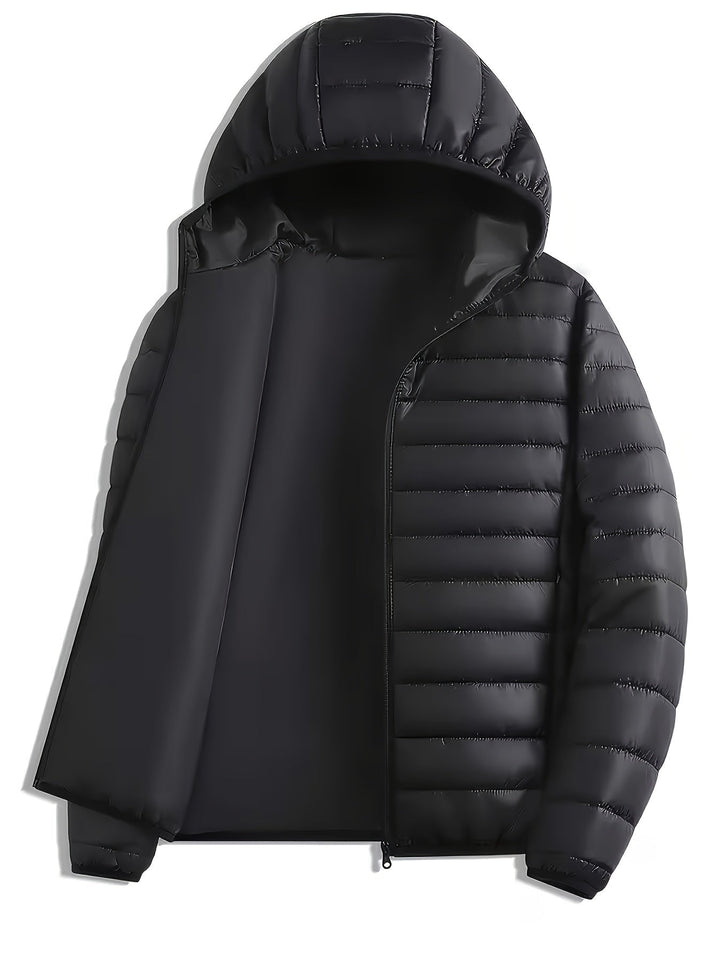 Fenrik | Herren Winterjacke Steppjacke mit Kapuze - Image 4