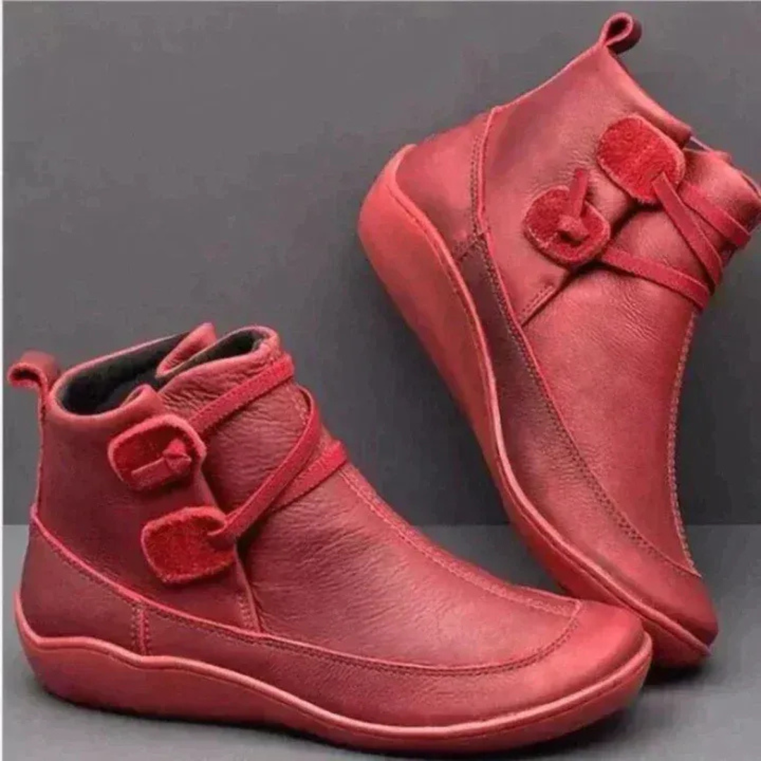 Guldverne | Damen Winterstiefel Wasserdicht Leder - Image 2