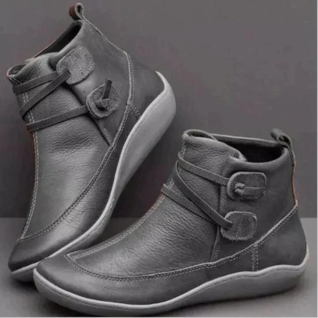 Guldverne | Damen Winterstiefel Wasserdicht Leder - Image 3