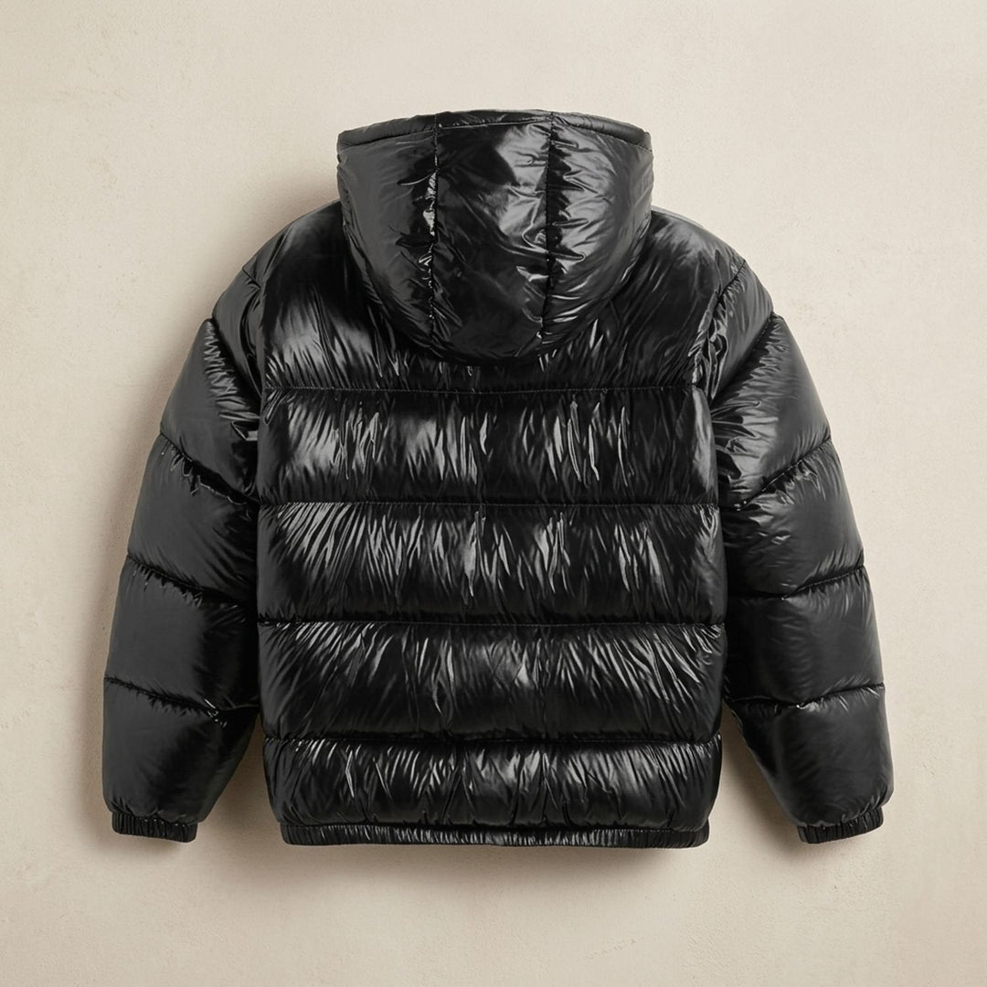 Gundrek | Herren Winterjacke Oversized Steppjacke - Olive Green - Image 4