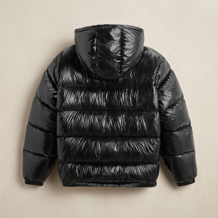 Gundrek | Herren Winterjacke Oversized Steppjacke - Olive Green - Image 4
