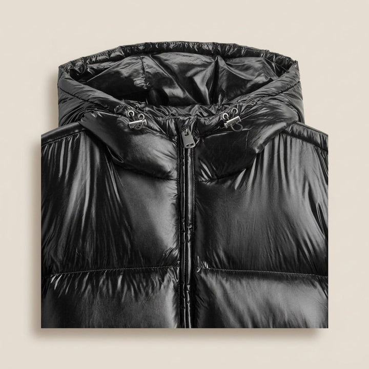 Gundrek | Herren Winterjacke Oversized Steppjacke - Olive Green - Image 5