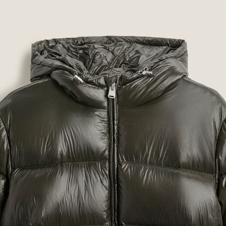 Gundrek | Herren Winterjacke Oversized Steppjacke - Olive Green - Image 6