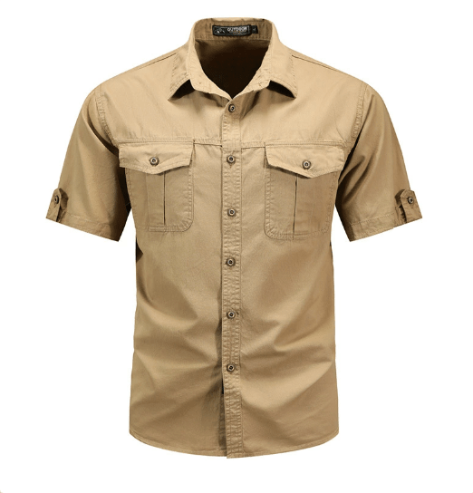 Gundvael | Herren Kurzarmhemd Regular Fit - Image 1