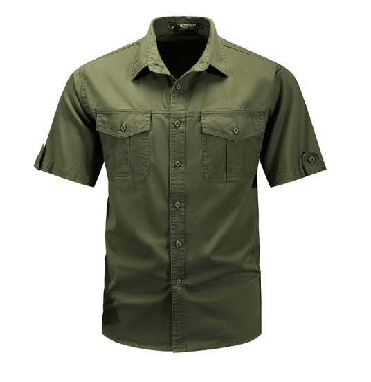 Gundvael | Herren Kurzarmhemd Regular Fit - Image 2