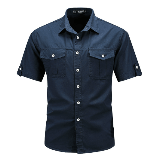Gundvael | Herren Kurzarmhemd Regular Fit - Image 3