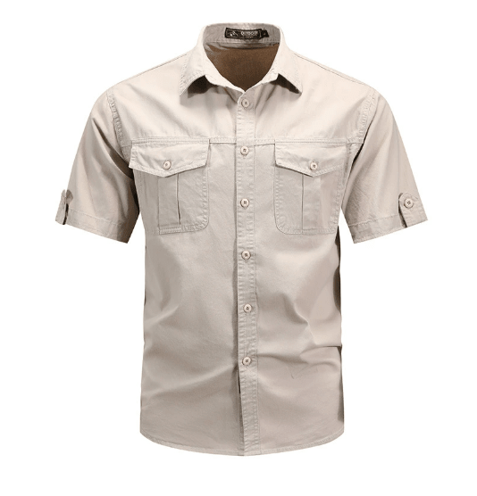 Gundvael | Herren Kurzarmhemd Regular Fit - Image 4