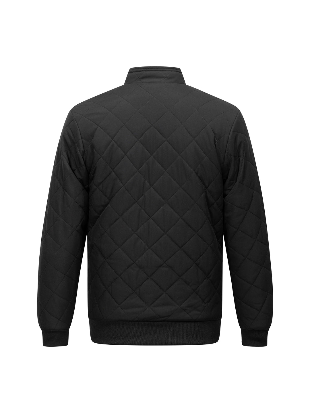 Halvard | Herren Steppjacke Winterjacke mit Fleecefutter - Black - Image 2
