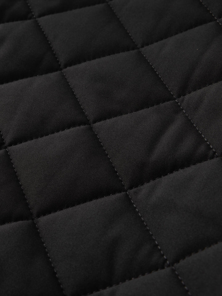 Halvard | Herren Steppjacke Winterjacke mit Fleecefutter - Black - Image 5