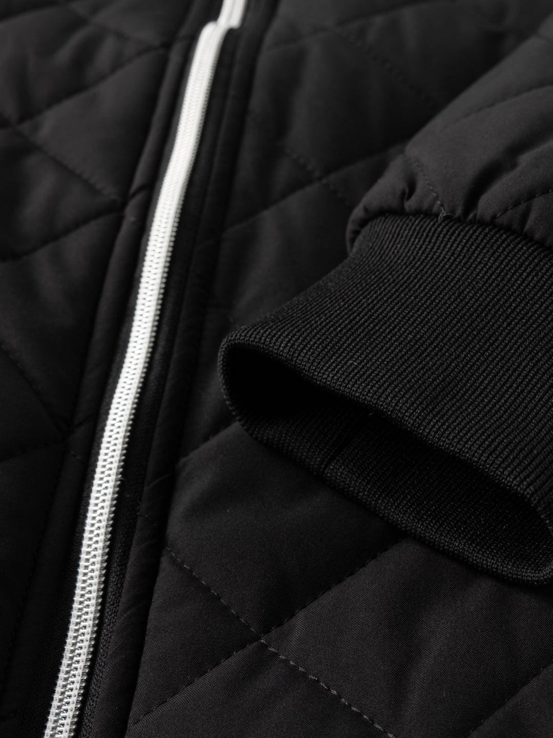 Halvard | Herren Steppjacke Winterjacke mit Fleecefutter - Black - Image 9