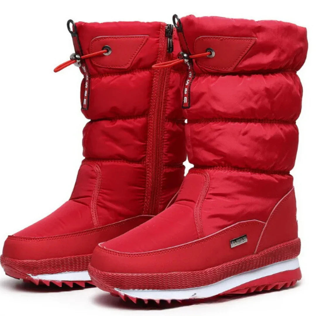 Halvdek | Herren Winterstiefel Wasserdicht Warm - Black - Image 5