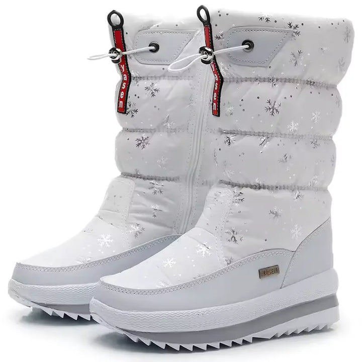 Halvdek | Herren Winterstiefel Wasserdicht Warm - Black - Image 9