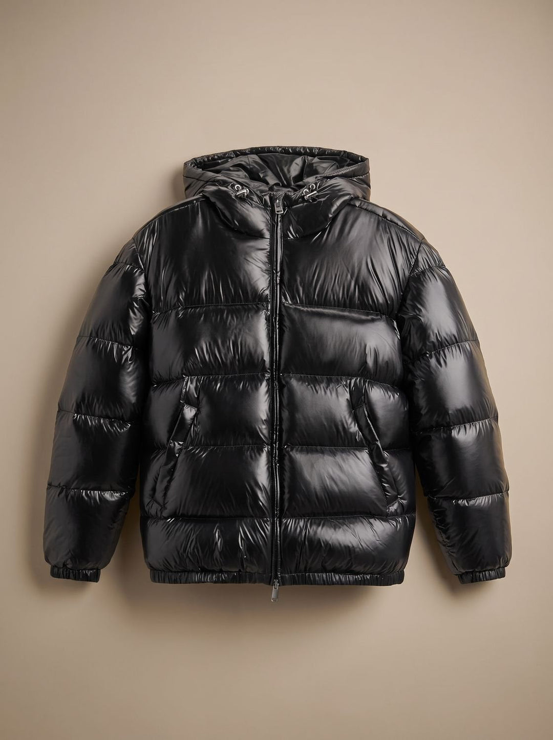 Halvern | Herren Steppjacke Winterjacke mit Kapuze - Olive Green - Image 3