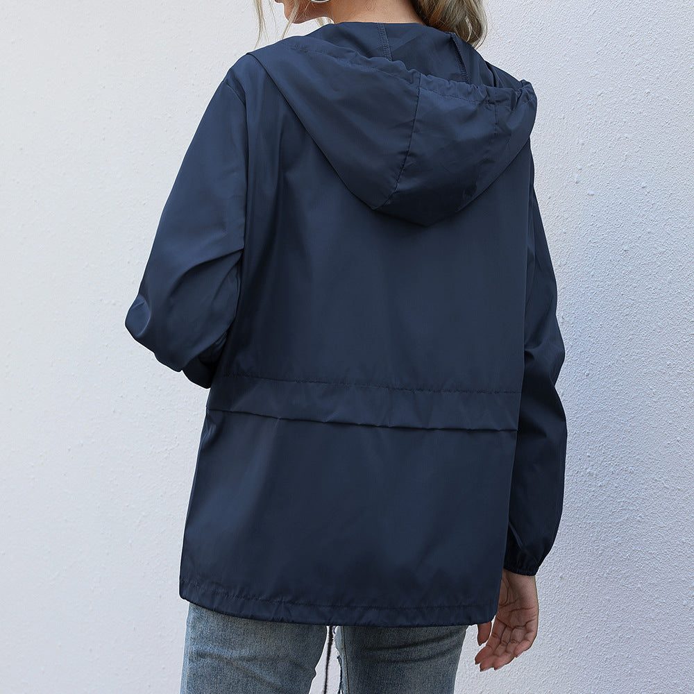 Halvona | Damen Regenjacke mit Kapuze - Image 4